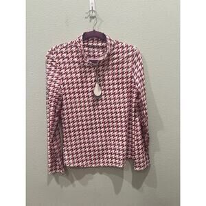 Adair Active Women's Medium Eden Quarter Zip Sunshirt Top